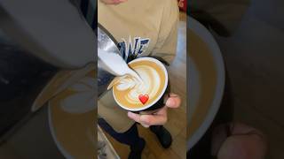 Latte art #foryou #coffee #coffeeart #latteart #barista #heart #latte #love