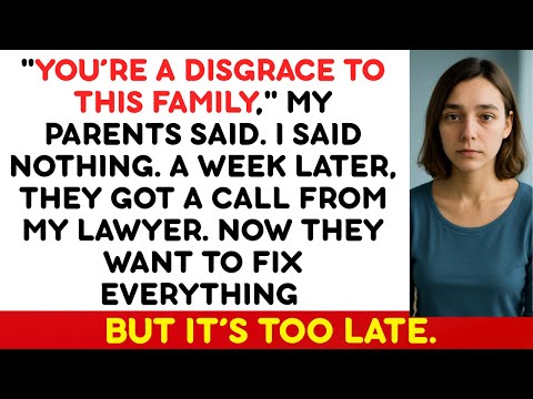 “You’re a Disgrace to This Family,” My Parents Said — But She Had No Idea What Was Coming.