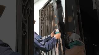 Pemasangan Smart Door Lock Slim Lock untuk Pintu dengan Frame Minimalis #smartdoor #smartdoorlock