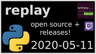 replay - open source + releases (pre-commit + flake8) - 2020-05-11