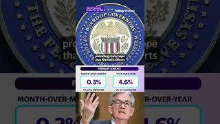 💵 2023 PCE Report: Fed's preferred inflation gauge cools in February #shorts