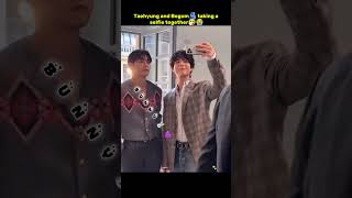 Taehyung and Bogum🫂 taking a selfie together🤧😭 #taehyung #shorts #youtubeshorts #parkbogum