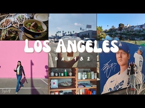 洛杉磯 第一，二天 | Los Angeles Day 1 & 2 - DTLA, Venice Canal, Melrose Avenue