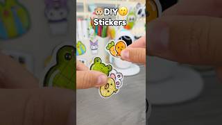 😆DIY stickers!? #diy #diysticker
