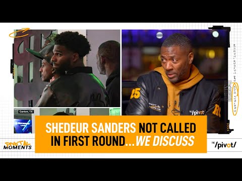 NFL Draft Round 1 in the books, Shedeur Sanders not picked, The Pivot reacts, what it means & Deion