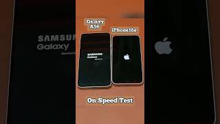 BUDGET BEAST BATTLE! iPhone 16e vs A56 — WHO WINS? 👀#shorts