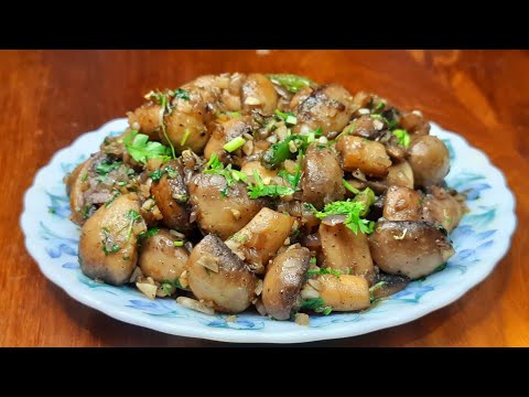 Butter Garlic Mushroom | Butter Garlic Mushroom In Kannada | ಬಟರ್ ಗಾರ್ಲಿಕ್ ಮಶ್ರೂಮ್