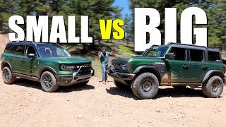 Ford Bronco vs. Bronco Sport Sasquatch: Can the Baby Bronco Keep Up Off-Road?