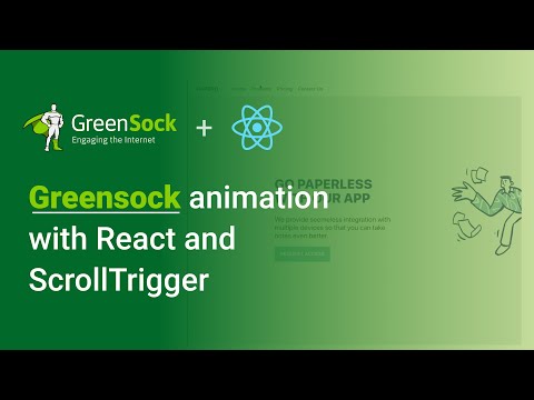 GreenSock3 with ScrollTrigger in React