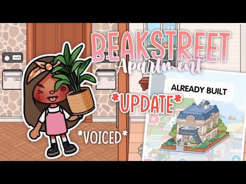*NEW* Beakstreet Building Apartment!🏡 || 🔊VOICED || Toca Life Update