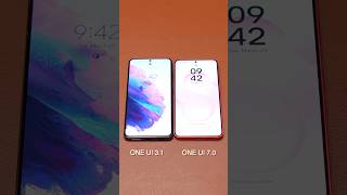 Galaxy S25 One UI 7 vs Galaxy S21 One UI 3