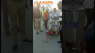 Road Marking Machine by AASPA Equipment Pvt. Ltd. | Precision Line Marking for Roads & Highways