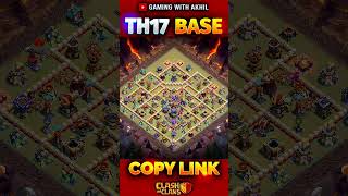 Best TH17 Anti 2 Star WAR + CWL Bases with Copy Link | Clash of Clans