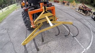 CountyLine Cultivator on Kubota B2601
