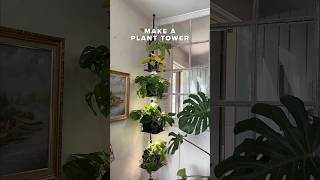 Showcase Your Plants with this DIY Plant Tower! #diy #plantdecor