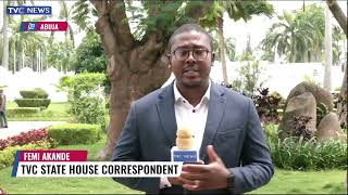 TVC's State House Correspondent, Femi Akande Gives Updates On Inaugural FEC Meeting