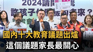 國內十大教育議題出爐　這個議題家長最關心－民視新聞