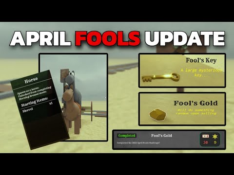 *NEW* APRIL FOOLS UPDATE IN DEAD RAILS (New Class, Challenge, and Gamemodes) | Dead Rails