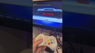 Showing off my All in One Tec Sega Console!  #sega #segagenesis #segamegadrive #retro