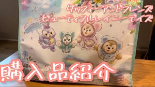【購入品紹介】ダッフィーアンドフレンズ　ビューティフルレイニーデイズの購入品を紹介します！【ディズニー購入品】