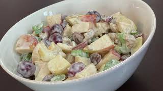 The BEST Waldorf Salad Recipe