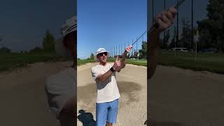 The worst bunker mistake I see and how to fix it #helpfultips #golftips #golf #golfswing #practice