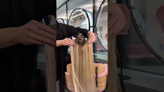 Instant Blonde Bombshell! 20-Inch U-Part Hair Extensions Transformation