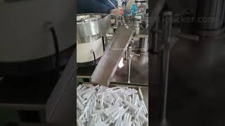 Super glue 502 glue rotary manual tube feeding glue filling plug cap capping sealing machine packing