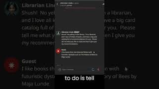 AI Recommendes Books for You #ai #booksuggestions #bookrecommendations #books