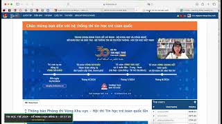 Hướng dẫn tạo tài khoản và nộp bài Thi Tin Học Trẻ tinhoctre.vn https://oj.vnoi.info