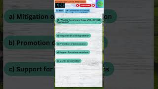 Q19 Environment 25 Events, 53 MCQs | September Current Affairs 2023 |  #visionias #news #current