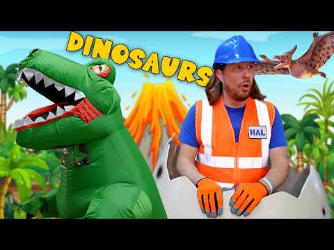 Fun with Dinosaurs | Handyman Hal Dinosaur Videos