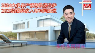 2024大多房产销售数据出炉，2025刚需买家入市时间建议