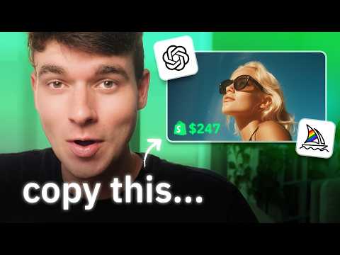 Start a PROFITABLE AI Art Business in 1 day (ChatGPT Side Hustle)