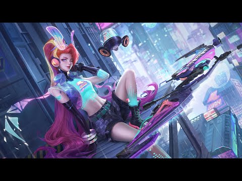 Legends of Glory: Artemis Electronic Music Skin