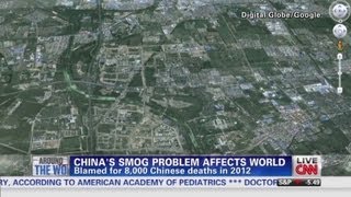 China's smog problem affects world