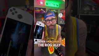 Steam deck vs Rog Ally #videogames