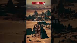 Uncovering Martian Secrets AI Generates Ancient Ruins on Mars #NASA #MarsExploration