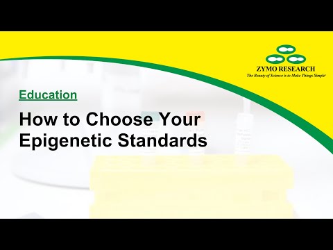 How to Choose Your Epigenetic Standards