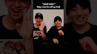 Namkook with trend 💫 ❣️#deardiary #jungkook #taekook