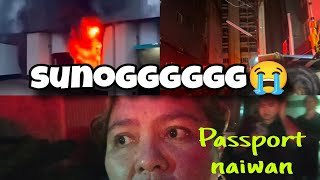 NANGINGINIG KAMI SA TAKOT 😥PINALABAS  LAHAT NG TAO  NA NAKA CHECK IN SA HOTEL 😭🇹🇭🇵🇭