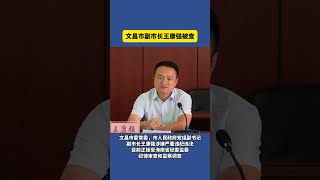 海南省文昌市副市长王康强接受审查调查