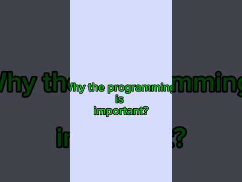 ليه البرمجة مهمه 🤔🤔!؟؟  #education #entertainment #shein #programming #explore #learning #coding