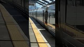 勝川駅で３８３系通過だ！！！