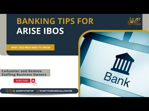 2023 Bank Accounts & Banking Tips for Arise IBOs