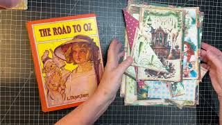 Start to Finish - Wizard of OZ Altered Book! - Part 3