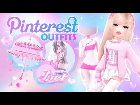 Letting PINTEREST CHOOSE My OUTFITS In IT GIRL ROBLOX..?!