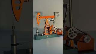 3D Metal Pumping Unit Model DIY Assembly Model