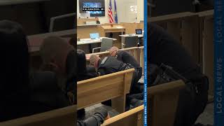 Father of Kalamazoo security guard charges stand during alleged shooter's hearing