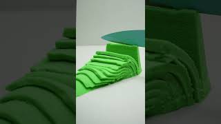ASMR Satisfying and Relaxing Reverse Video #122r - Kinetic Sand & Beads #ytshorts #craftsking